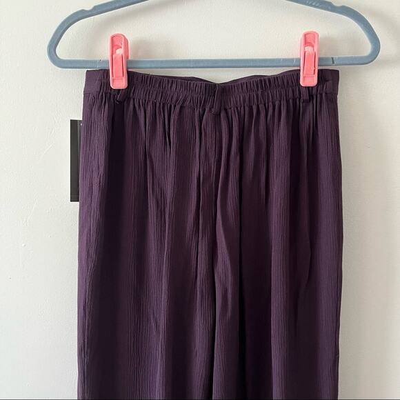Norton Mcnaughton NWT Textura Grape Colored Casual Pants sz Small - Picture 6 of 9